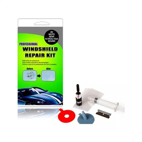 Kit De Reparacion De Parabrisas Para Ventanas De Coche Reparaciones De Vidrio Estrellado Pantalla Celular