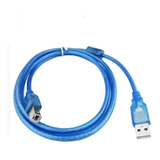 Cable Usb 2.0 Impresora Scanner A-b M-m Con Filtro 5mts