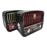 Radio Am Fm Parlante Bluetooth Vintage Clásico Bp-r042bt