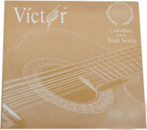 10 Cuerdas Victor Para Bajo Sexto 1a 023 Acero Mod.81