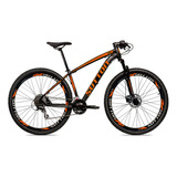 Bicicleta Aro 29 Sutton Half Freio A Disco Bike 24v Cor Preto/laranja Tamanho Do Quadro 19