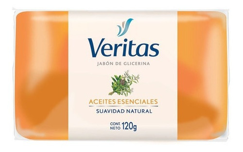 Veritas Jabón En Barra Glicerina Y Aceites Esenciales 120g