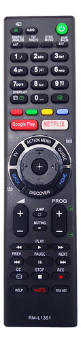 Control Remoto Para Televisores Sony Rmf-tx200b, Rmf-tx200u