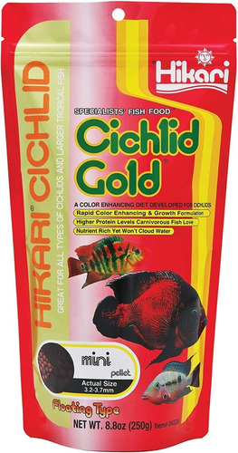 Hikari Cichlid Gold 250g Alimento Peces Ciclidos