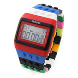 Reloj De Pulsera Unisex Digital De Colores Shhors