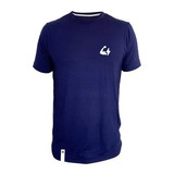 Playera Deportiva Camiseta Gym Tactic Shirt Azul Monkyforce