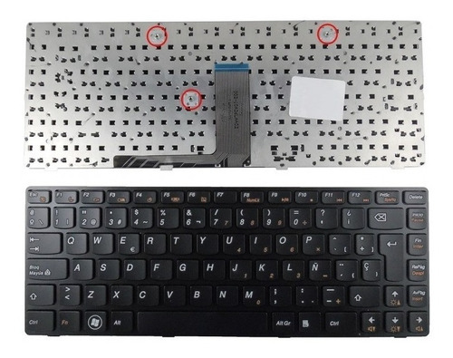 Teclado Notebook Lenovo G485 G480 Nuevo Español En Liniers