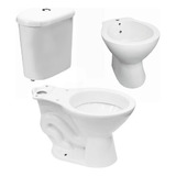 Kit Inodoro Largo Domani Piazza Mochila Bidet 1 O 3 Agujeros