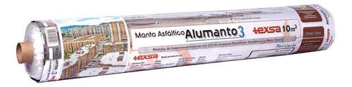 Manto Asfáltico Impermeabilizante Alumanto 3 - 3mm X 10m2 Fo