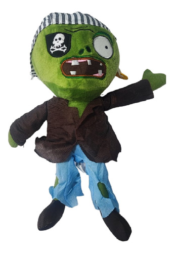 Peluche Zombie  Pirata Plantas Versus Zombies 32 Cm