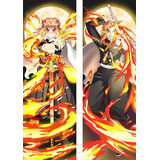 Kimetsu No Yaiba Dakimakura 2 Lados Solo Funda 70 X 24