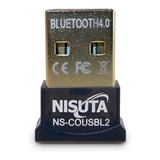 Micro Adaptador Usb Bluetooth 4.0 Para Pc Nisuta Ns-cousbl2