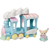 Calico Critters Zorro Fennec Bebé Baby Fox Tren Sylvanian