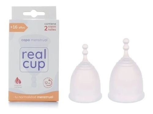 Copita Copa Menstrual +16 X 2 U Reutilizable Real Cup