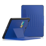 Funda Para iPad 9 Gen 10.2 Magnetica Azul Anticaidas Case