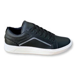 Tenis Hombre Zapatilla Caballero Casual Urbano Comodo Cosido