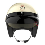 Casco Hawk 721 Abierto Cafe Racer Bobber Lanzamiento Jm Moto