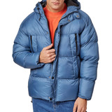 Campera Hombre Inflable Puffer Impermeable Abrigada Liviana