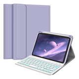 Funda Con Teclado Fintie P/ iPad Mini 6ta Generación, Morado