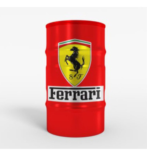 Adesivo Decorativo Tambor Ferrari Para Barril 200l