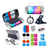 Kit De Accesorios 30 En 1 Con Estuche Para Nintendo Switch