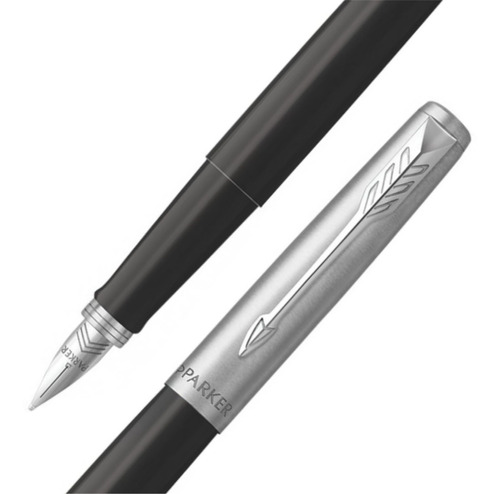 Parker Jotter Originals Pluma Cuerpo Acero Negra Apt Grabado