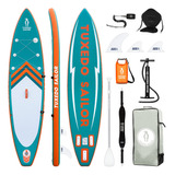 Tuxedo Sailor Sup Ultraligero Inflable De 11 X 30 X 6 Pulga.