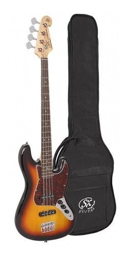 Bajo Eléctrico Sx Precision Bass Spb62 C/ Funda