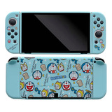 Funda Protectora De Silicona Para Switch Yo Doraemon