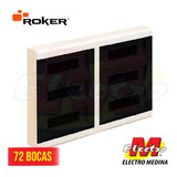 Tablero Superficie 72 Bocas Zm 572 Roker Electro Medina