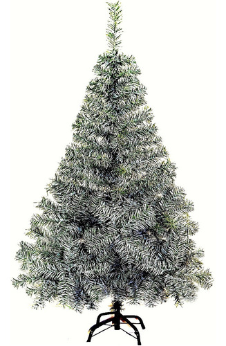 Árbol De Navidad Nevado Canadiense Lujo 1,50m.p.metal Sheshu