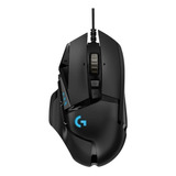 Mouse De Juego Logitech G Series Hero G502 Negro Lightsync