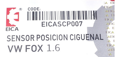 Sensor Posicion Cigueal Vw Fox Spacefox Crossfox Polo 1.6 Foto 5