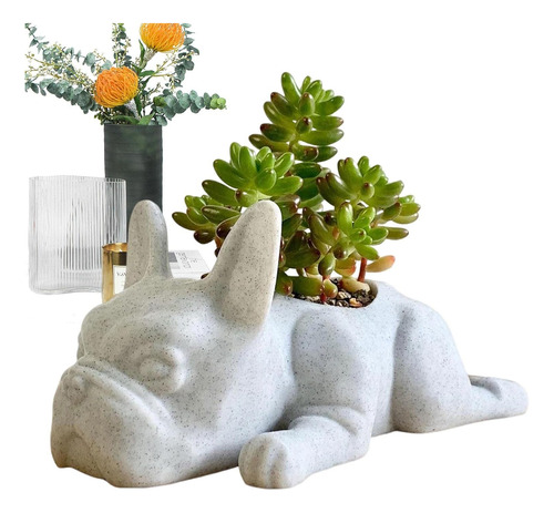 French Bulldog Flower Pot - French Bulldog Planters For