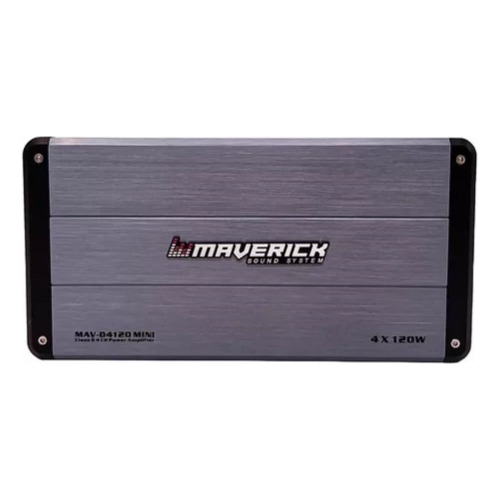 Potencia Mini Amplificador 4 Ch 680w Clase D 4 Ohm Maverick