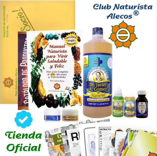 Pack - Tintura De Yerbas Alecos® + Insc. De Socio Consumidor