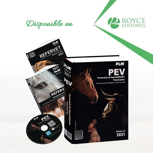 Pev 2021 Prontuario De Especialidades Veterinarias Y Cd-rom