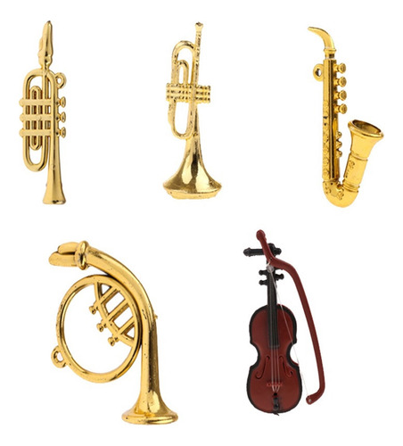 Escala 1:12 Mini Instrumentos Musicales En Miniaturas