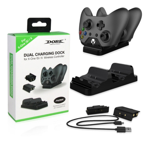 Carregador Duplo Controle Xbox One Dock Station Baterias