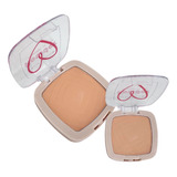 Polvo Compacto Con Esponja Y Espejo Maquillaje Powder Matte