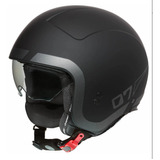 Casco Moto Café Racer Rocker Ln 9 Negro Talla M Norma Ece-22