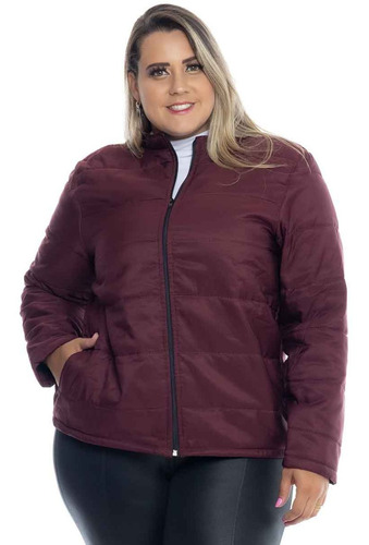 Jaqueta Puffer Bobojaco Feminina Plus Size G1 G2 G3 G4 G5