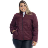 Jaqueta Puffer Bobojaco Feminina Plus Size G1 G2 G3 G4 G5