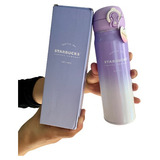 Termo Starbucks Morado Con Blanco Acero Inoxidable Relieve