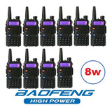 8w  Diez Radios Baofeng Uv-5r * Tri Power * Maxima Potencia 