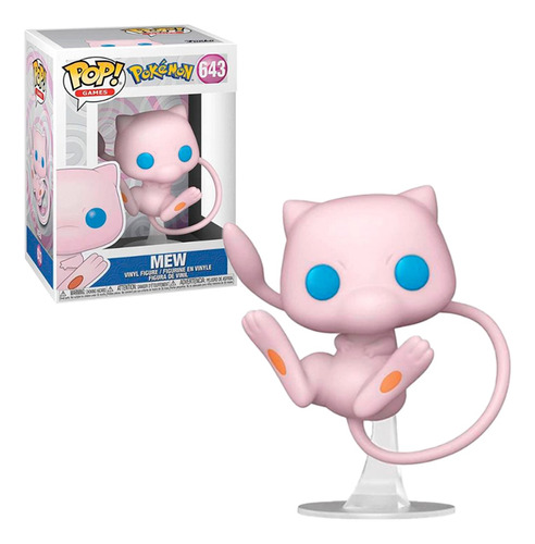 Funko Pop Games Mew Mythical Pokemon Pokedex 151 #643