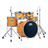 Bateria D-one Rocket Dr20 Orange Satin C/ Ferragens Bumbo 20