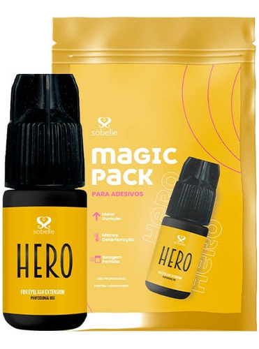 Cola Para Alongamento De Cílios Sobelle Hero 3ml