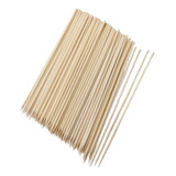 Palillo Para Brocheta De Bamboo 30 Cm 1 Paquete Con 100 Pzas