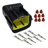 Kit Reparador Ficha Conector Estanco 8 Vías Macho X 10